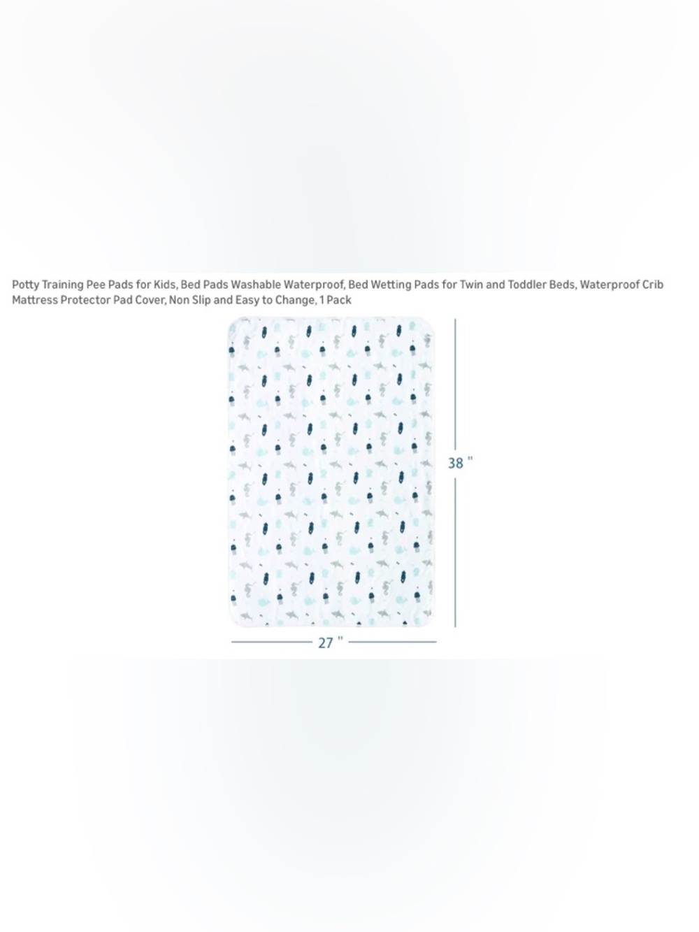 Washable Waterproof Pads 3-pack